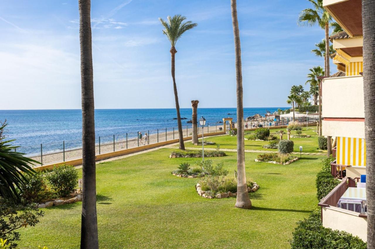 Holidays2Mijas Costa Lubina Del Sol Frontline Beach, Pool, Terrace, Seaview & Parking Sitio de Calahonda Exterior foto